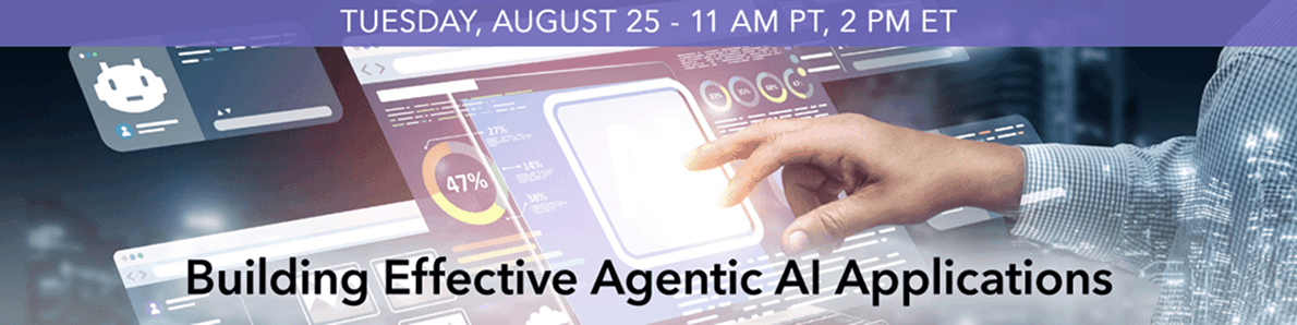 Building Effective Agentic AI Applications