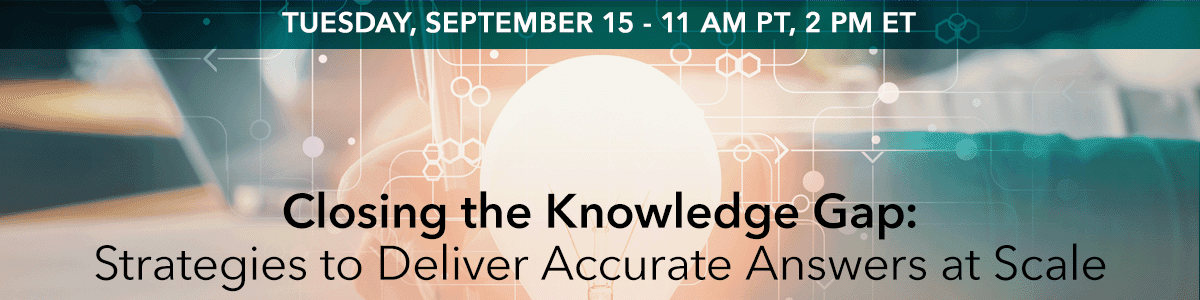 Closing the Knowledge Gap: Strategies to Deliver Accurate Answers at Scale